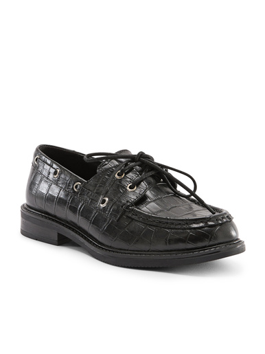 Derbies à lacets bout rond