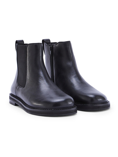 Boots cuir aérosemelle