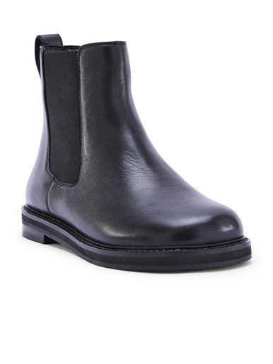 Boots cuir aérosemelle
