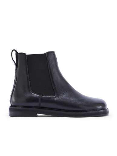Boots cuir aérosemelle