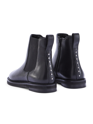 Boots cuir aérosemelle