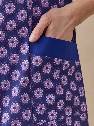Tablier sans manches tout boutonné