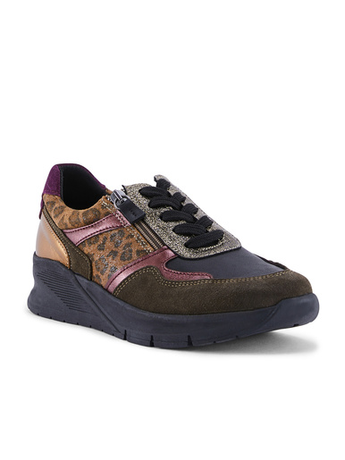 2013965 sneakers à lacets et zip