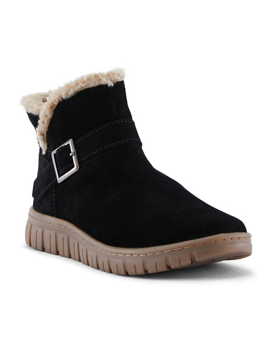 Bottines zippées doublées