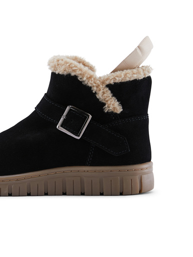 Bottines zippées doublées