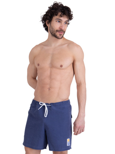 Bermuda de bain effet denim