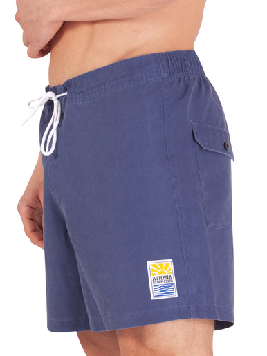 Bermuda de bain effet denim