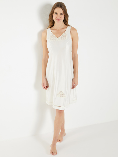 Fond de robe satiné longueur 90 cm