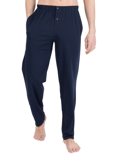 Pyjama rayures Ocean Club - Athéna - Bleu lavande/marine