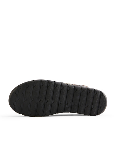 Boots cuir 2 zips