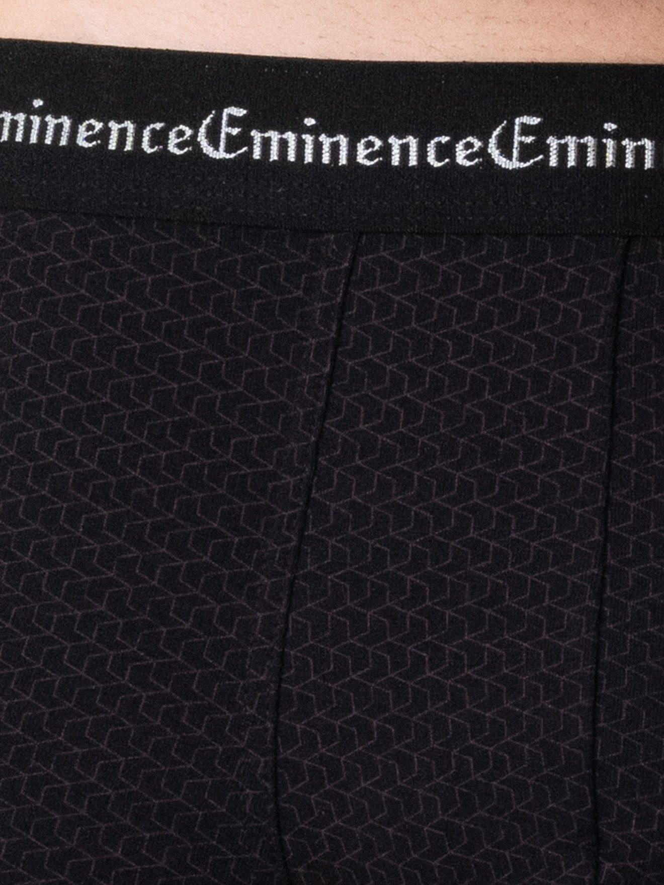 Lot de 3 boxers Business Print - Eminence - Prune
