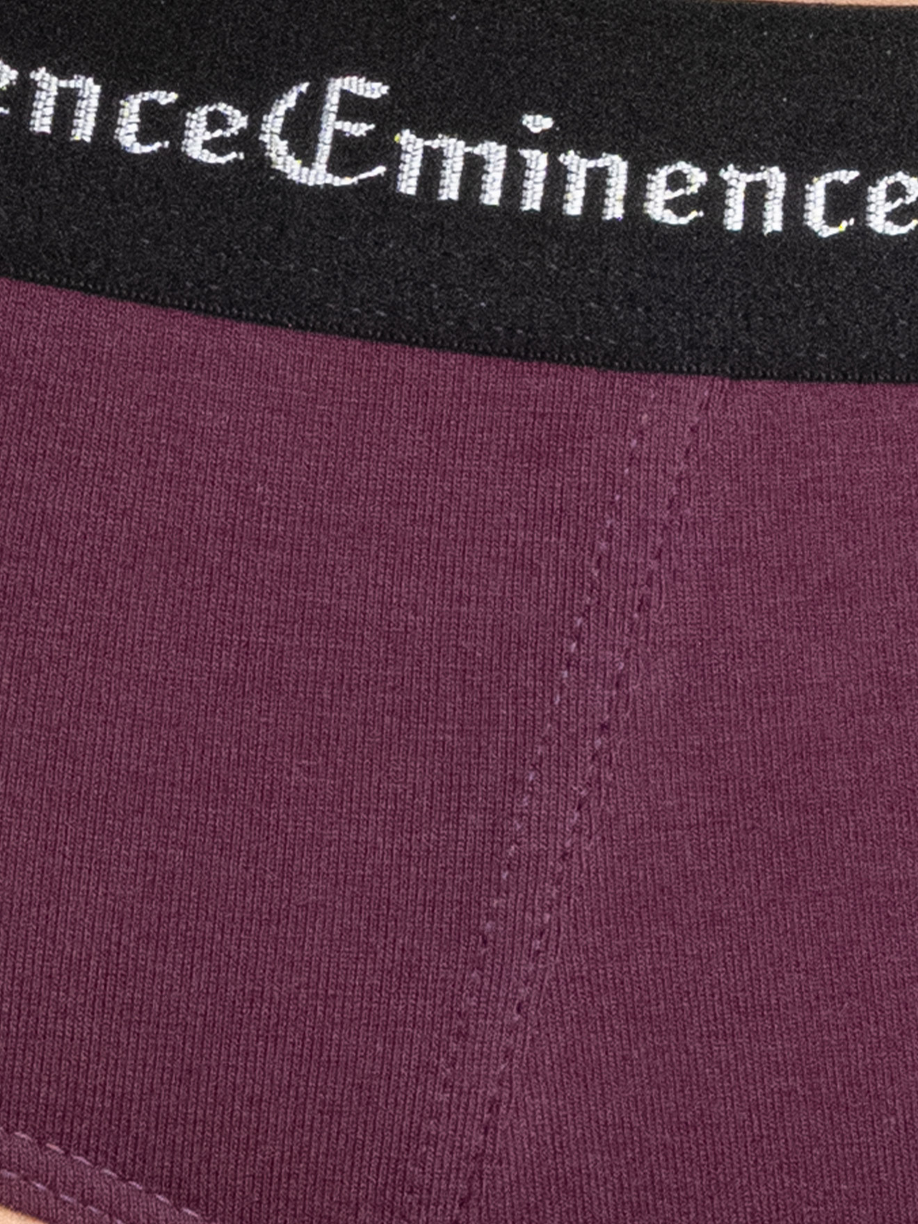 Lot de 3 slips Business Print - Eminence - Prune