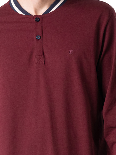 Pyjama Casual - Eminence - Bordeaux/marine