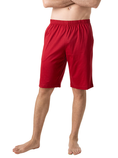 Pyjacourt coton mercerisé - Eminence - Haut marine imprime cordage / bas rouge