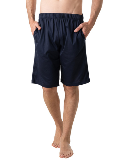 Pyjacourt coton mercerisé - Eminence - Haut rouge imprime/bas marine