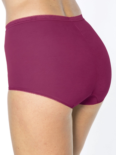 Lot de 3 culottes maxi + 1 gratuite