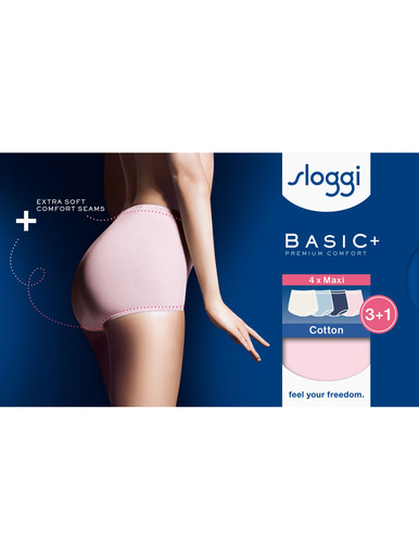 Lot de 4 culottes Basic+