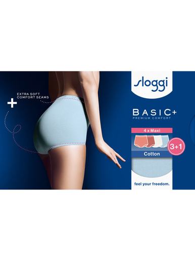 Lot de 4 culottes Basic+