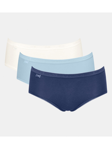 Lot de 3 slips midi Basic+
