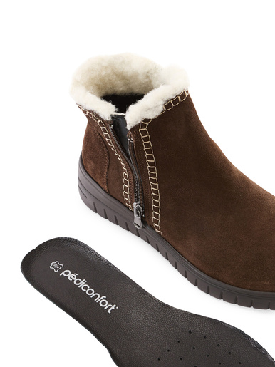 Boots fourrées 2 zips
