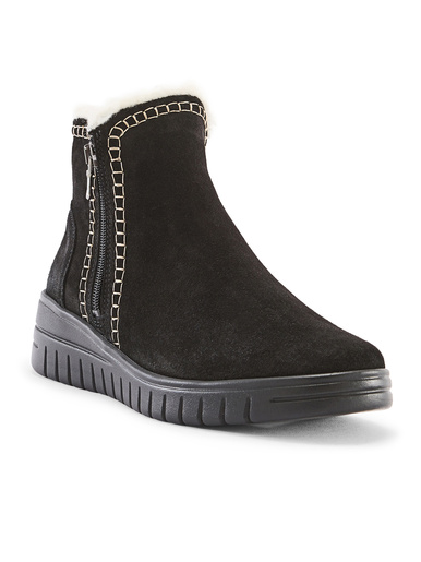 Boots fourrées 2 zips