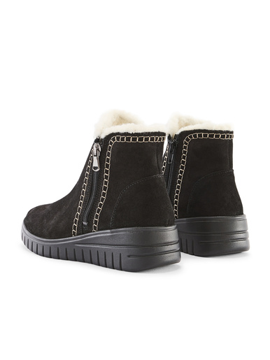 Boots fourrées 2 zips