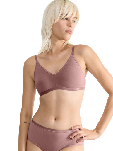 Soutien-gorge GO Daily Cotton - Sloggi - Cacao