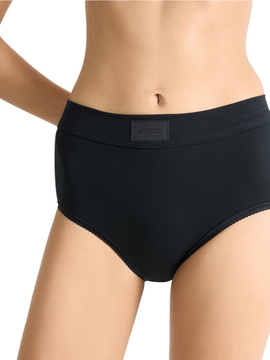 Lot de culottes maxi Double Comfort - Sloggi - Noir