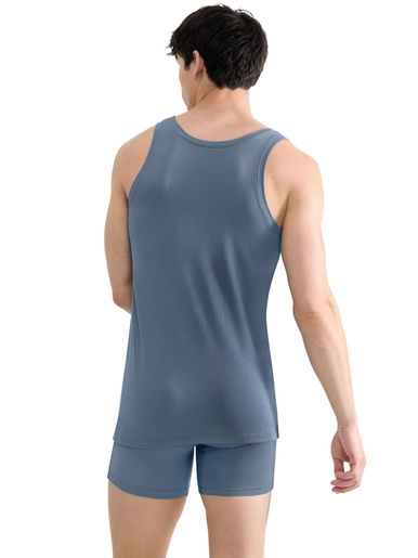 Débardeur SLG Base Soft - Sloggi - Bleu jean