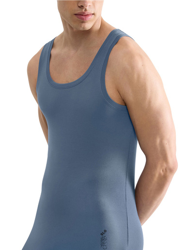 Débardeur SLG Base Soft - Sloggi - Bleu jean