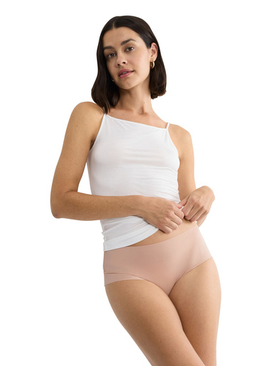 Culotte maxi Pretty Micro - Triumph - Rose sable