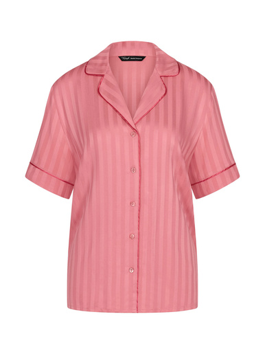 Chemise boyfried Amourette Jacquard