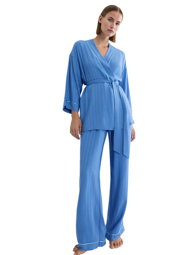 Peignoir court Amourette Jacquard