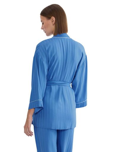 Peignoir court Amourette Jacquard