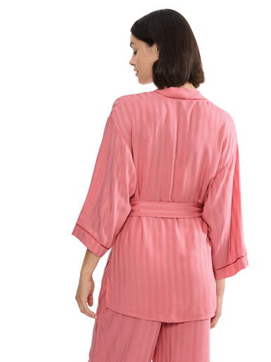 Peignoir court Amourette Jacquard