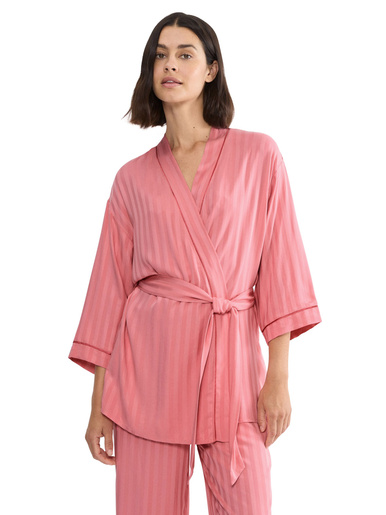 Peignoir court Amourette Jacquard