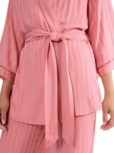 Peignoir court Amourette Jacquard