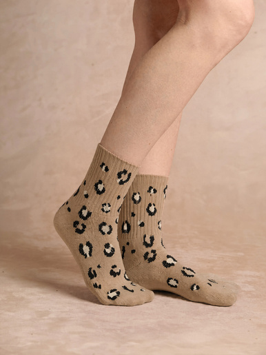 Lot de 3 mi-chaussettes motif