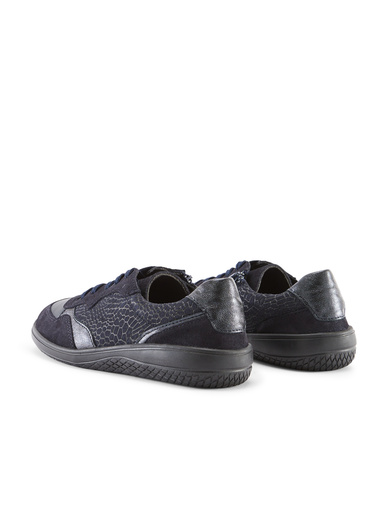 Sneakers à lacets et à zip