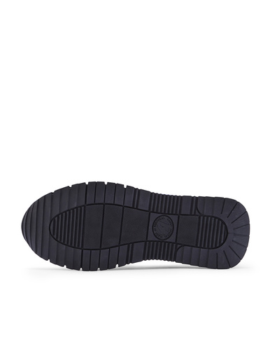 Mocassin cuir semelle compensée