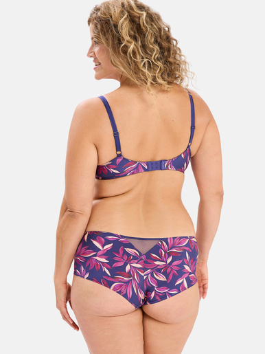 Shorty microfibre Narcisse Print