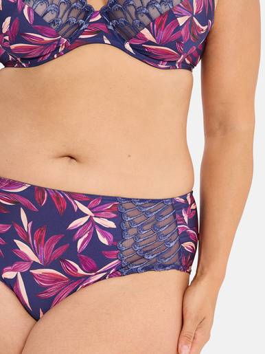 Shorty microfibre Narcisse Print