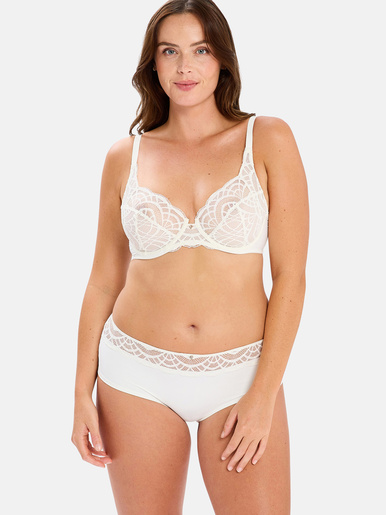 Shorty dentelle et microfibre Charline