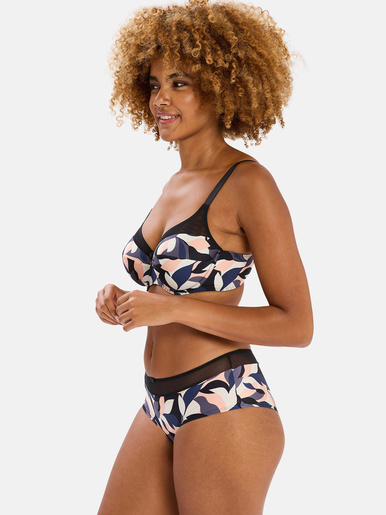 Shorty microfibre imprimée Complice