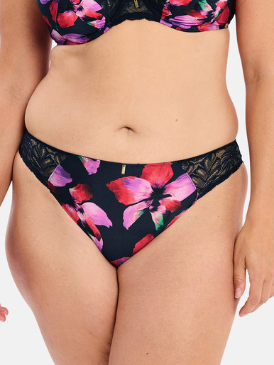 Slip microfibre imprimée Suzan Fantaisy