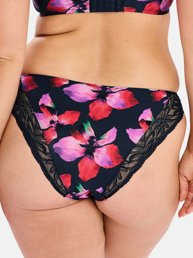 Slip microfibre imprimée Suzan Fantaisy