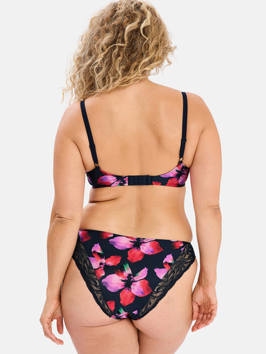 Slip microfibre imprimée Suzan Fantaisy