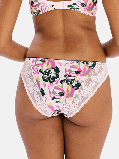 Slip microfibre imprimée Eloane