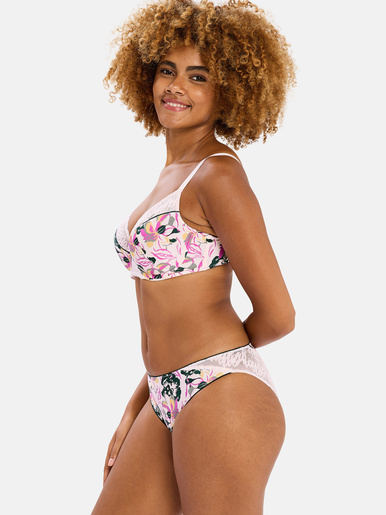 Slip microfibre imprimée Eloane