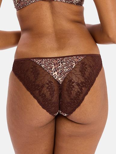 Slip imprimé animalier Naia
